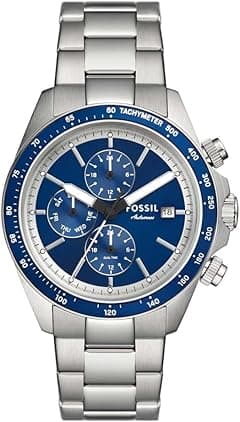 FOSSIL BQ2869 Autocross Quartz Multifunction Analog Wrist Watch for Men, 42 mm Case Diameter, Silver/Blue - Amazon.ae Price Tracker