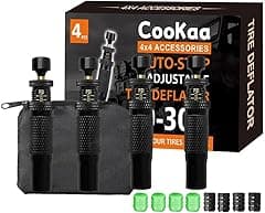 Adjustable Auto-Stop Tire Deflator Valve Kit(10-30 PSI),Desert Off-road Quick Deflation, And Portable Quick Tire Decompression Valve(4 PCS ) - Amazon.ae Price Tracker