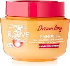 L’Oréal Paris Elseve Dream Long Mask Enriched with Castor Oil/Keratin for Long Hair, 1 Piece - Amazon.ae Price Tracker