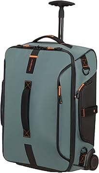 Samsonite Paradiver Light - Travel Bag/Backpack with 2 Wheels, S, 55 cm, 51 L, Green (Forest), Forest, Travel Bag/Backpack with 2 wheels (55 cm - 51 L), travel bags - Amazon.ae Price Tracker
