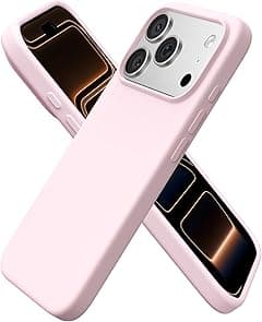ORNARTO Compatible with iPhone 17 Pro Case 6.3", Slim Liquid Silicone 3 Layers Full Covered Soft Gel Rubber 17 Pro Phone Cases Cover 6.3 inch-Chalk Pink - Amazon.ae Price Tracker