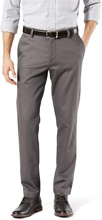 Dockers Men's Signature Khaki Slim Fit Pants Casual - Amazon.ae Price Tracker