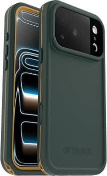 OtterBox Frē Series MagSafe Case for iPhone 17 Pro Max, Waterproof (IP68), Shockproof, Dirtproof, Protective Case with built in Screen Protector, x5 Tested to Military Standard, Green - Amazon.ae Price Tracker