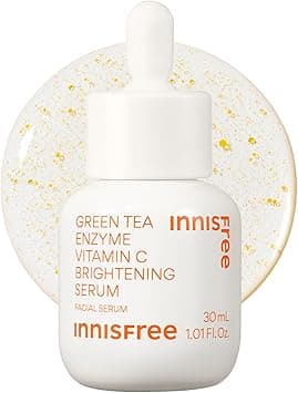 innisfree Green Tea Enzyme Vitamin C Brightening Serum for Dark Spot Fading, Korean Face Serum for Glow - Amazon.ae Price Tracker