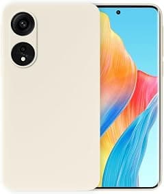 Silicone Case Cover for Oppo A1 Pro 5G/Reno 8T 5G, Flexible Shockproof Protective Back Cover with Precise Cutouts (White, for Oppo A1 Pro/Reno 8T) - Amazon.ae Price Tracker