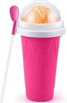 Tgosomt® Slushie Maker Cup, TIK TOK Magic Quick Frozen Smoothies Cup, Cooling Cup, Double Layer Squeeze Slushy Maker Cup, Cool Stuff Birthday Gifts for Kids - Amazon.ae Price Tracker