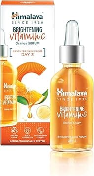 Himalaya Since 1930 Brightening Vitamin C Orange Serum with Hyaluronic Acid & Niacinamide - 30ml | Dark Spot Correction, Antioxidant Glow & Hydration - Amazon.ae Price Tracker