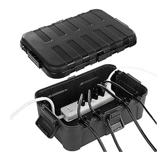 Large Outdoor Electrical Box (34.5 * 24 * 12cm), Outdoor Outlet Covers Waterproof IP54 Extension Cord Cover Weatherproof, Protect Outlet, Plug, Socket, Timer, Power Strip, Holiday Light Decoration - Amazon.ae Price Tracker