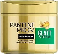 Pantene Pro-V Smooth & Silky Keratin Reconstruct Hair Mask 300 ml for Unruly Hair, Hair Care Shine, Anti-Frizz, Anti Frizz, Hair Treatment, Hair Mask, Beauty, Gold - Amazon.ae Price Tracker
