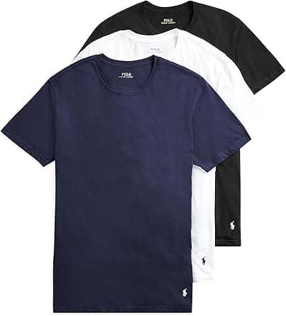 POLO RALPH LAUREN mens Slim Fit Cotton Crew Tee Undershirt (pack of 3) - Amazon.ae Price Tracker