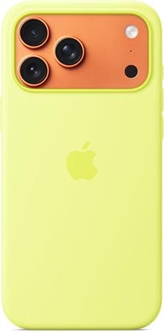 Apple iPhone 17 Pro Max Silicone Case with MagSafe – Neon Yellow - Amazon.ae Price Tracker