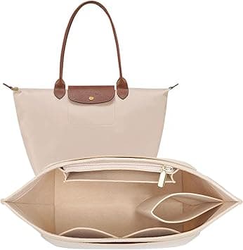 Felt Purse Organizer Insert for Longchamp Le Pliage S Handbag Insert (Small,Beige) - Amazon.ae Price Tracker