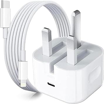 20W USB C Fast Charger MFi Certified PD Power Adapter with 1M USB-C to Lightning Cable, Type-C Wall Plug Quick Charging for iPhone 14 13 12 Pro Max Mini 11 XS XR X, iPad Mini Air, AirPods Pro - Amazon.ae Price Tracker