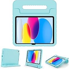 ProCase Kids Case for iPad A16 11th Generation 2025/iPad 10th Generation 2022 with Pencil Holder, iPad 11/10 Case Shockproof Lightweight Cover with Stand Convertible Handle for Children -Aqua - Amazon.ae Price Tracker