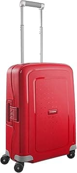 Samsonite S'Cure - Spinner S carry on, with 4 wheels, 55 cm, 34 L, Crimson Red - Amazon.ae Price Tracker
