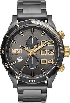 Diesel men's quartz chronograph with bracelet Double Down 2.0 Chrono DZ4614 - Amazon.ae Price Tracker