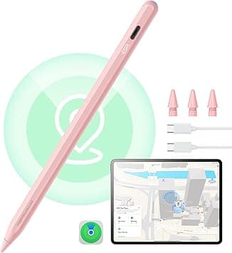 ESR Geo Digital iPad Pencil Findmy Compatible with Apple iPad 2018-2026,with Easy Shortcuts for Apple iPad A16/10/9/8 & Air 13/11 & Pro 12.9/13/11 & Mini 7/6/5,(No Wireless Charging) Pink - Amazon.ae Price Tracker