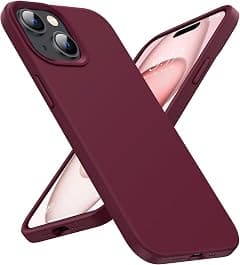 TR-PLANET Case for iPhone 14 Plus Cover, Liquid Silicone Rubber Soft Back Cover, Shockproof Slim Thin Anti-Scratch Phone Case for iPhone 14 Plus, Maroon - Amazon.ae Price Tracker