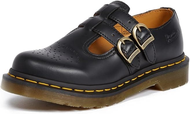 Dr. Martens - Women's Polley Slip Resistant Service Shoes, Black Industrial Full Grain - Amazon.ae Price Tracker