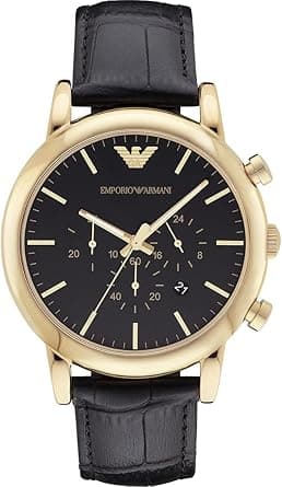 Emporio Armani Men's Chronograph, Stainless Steel Watch, 46mm case size - Amazon.ae Price Tracker
