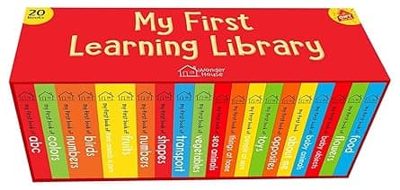 My First Learning Library Box Set: 20 Board Books Gift Set for Kids (Horizontal Design) by Wonder House Books Editorial - Amazon.ae Price Tracker