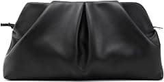 Women Clutch Bag Dressy Formal Handbag Pleated PU Clutch Purse Detachable Chain Crossbody Bag - Amazon.ae Price Tracker