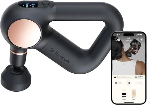 Theragun Sense Percussion Massage Gun - Deep Tissue Personal Massager with Preloaded Breathwork Routines for Stress Relief, Pain Relief & Muscle Soreness in Neck, Back, Leg, Knee, and Shoulder (Black) - Amazon.ae Price Tracker