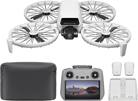 DJI Flip Fly More Combo With RC 2 Screen Remote Controller, 4K UHD Camera Drone for Adults, Palm Takeoff, 3 Batteries for 93-Min Flight Time, MOIAT Certified-UAE Version with Official Warranty Support - Amazon.ae Price Tracker