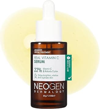 DERMALOGY by NEOGENLAB NEOGEN Real Vitamin C Serum 1.12 oz (32g) - Brightening, Revitalizing Serum with 22% Pure Ascorbic Acid, Ferulic Acid, Zinc and Niacinamide - Korean Skin Care - Amazon.ae Price Tracker