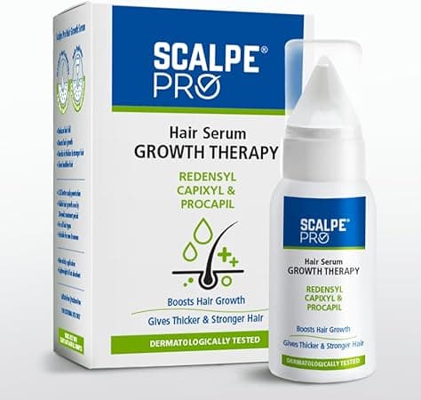 Scalpe Pro Hair Growth Serum With Applicator, 3% Redensyl, 4% Capixyl, Procapil, Anagain, Boosts Growth, Thicker & Stronger Hair, Non-Sticky, Paraben Sulphate-Free, Unisex, 30 Ml - Amazon.ae Price Tracker