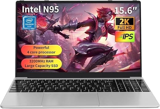 Gaming Laptop 15.6" FHD, Intel N95, 512GB SSD, 16GB DDR4 RAM, 6000mAh Battery,Backlit Keyboard, Fingerprint Unlock, Windows 11 Laptop Computer for Work & Entertainment - Amazon.ae Price Tracker