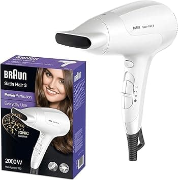 Braun Satin Hair 3 Hd380 Hair Dryer With Ionic Function - Amazon.ae Price Tracker