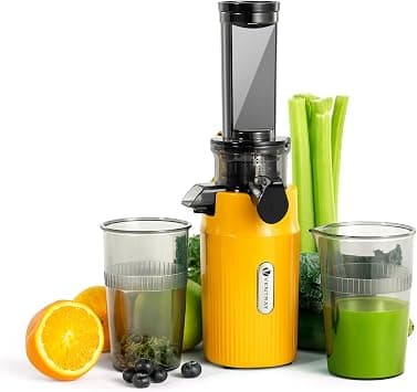 Ventray Ginnie Compact Small Cold Press Juicer, Slow Chew Juicer with 60 RPM Low Speed, Space Saving Juice Extractor, Easy to Clean, Nutrient Density - Amazon.ae Price Tracker