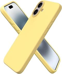 ORNARTO Compatible with iPhone 16 Plus Case 6.7, Slim Liquid Silicone 3 Layers Full Covered Soft Gel Rubber Phone Case Protective Cover 6.7 Inch, Buttercream Yellow - Amazon.ae Price Tracker