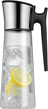 Wmf Basic Glass Water Carafe, Black, 1.5 Liters, 06.1804.6040 - Amazon.ae Price Tracker