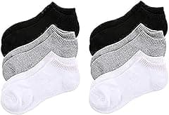 Men's Cotton Low Cut Ankle Socks (6 Pairs), multi, multi, One Size, multi, One size - Amazon.ae Price Tracker