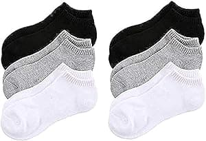Men's Cotton Low Cut Ankle Socks (6 Pairs), multi, multi, One Size, multi, One size - Amazon.ae Price Tracker