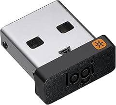 Logitech USB Unifying Receiver, 2.4 GHz Wireless Technology, USB Plug Compatible with all Logitech Unifying Devices like Wireless Mouse and Keyboard, PC/Mac/Laptop - Black - Amazon.ae Price Tracker