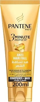 Pantene Pro-V 3 Minute Miracle Anti-Hair Fall Conditioner For Fine Weak Hair 200 Ml - Amazon.ae Price Tracker