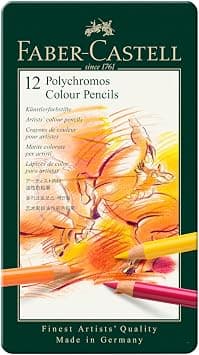 Faber-Castell Polychromos Pncl Tin 12/Set - Amazon.ae Price Tracker