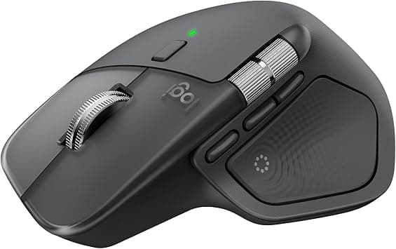 Logitech MX Master 4, Ergonomic Wireless Mouse with Advanced Performance Haptic Feedback, Ultra-Fast Scrolling, USB-C Charging, Bluetooth, Windows, MacOS - Graphite - Amazon.ae Price Tracker