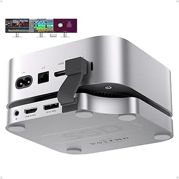 Mac Mini M4 Dock Stand with DP 4K 144Hz & HDMI 4K 60Hz, Mac Mini M4 Pro Hub with 4TB NVMe SSD Enclosure (SSD NOT Included), 3 USB A 2.0, SD/TF 3.0, 3.5mm Audio/Mic, USB C Hub for MacMini 2024 - Amazon.ae Price Tracker