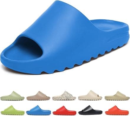 Cloud Sliders for Women and Men Non-Slip Quick Dry Shower Slippers Ultra-Soft Thick Sole Slides Beach Sandals House Pillow Slides for Indoor & Outdoor - Amazon.ae Price Tracker