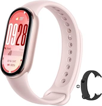Xiaomi Mi Smart Band 10 (2025) Smartwatch, 1.72 Inch AMOLED Screen, 21 Days Autonomy, 150+ Sport Modes, 5ATM, Heart Rate Monitor 24/7 and SPO₂, Sleep Analysis, HyperOS 2 (Pink) - Amazon.ae Price Tracker