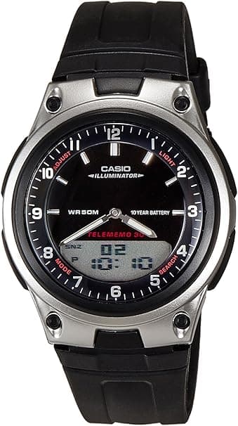 Casio Men's Watch - AW-80-1AVDF Black Dial, Black Band - Amazon.ae Price Tracker