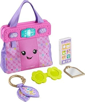 Fisher-Price Baby & Toddler Toy Laugh & Learn Going Places Learning Purse Interactive Bag & 4 Accessories for Ages 6+ Months - Amazon.ae Price Tracker