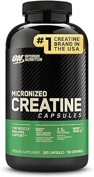 Optimum Nutrition Micronized Creatine Monohydrate Capsules, Keto Friendly, 2500mg, 300 Capsules (Packaging May Vary) - Amazon.ae Price Tracker