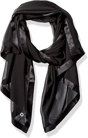 Calvin Klein Women's Satin Edge Wrap Scarf Fashion - Amazon.ae Price Tracker