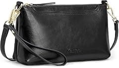 Kattee Leather Crossbody Bags for Women Trendy, Small Shoulder Purses and Handbags, Clutch Wristlet Wallet with 2 Straps - Amazon.ae Price Tracker