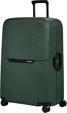 Samsonite Magnum Eco Suitcase, 4 Spinner Wheels, Polypropylene, Removable Divider Pads|Recyclex Material Technology|3 Point Locking System|ID Tag - 5 Years International Warranty - Amazon.ae Price Tracker